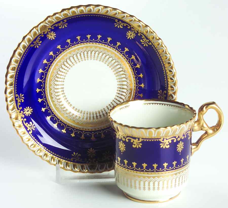 Y2014 Footed Demitasse Cup & Saucer Set by Spode-1