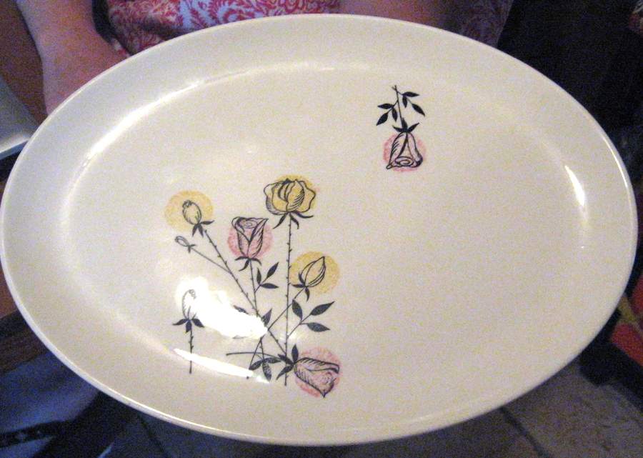 STT172 14" Oval Serving Platter by Stetson-1