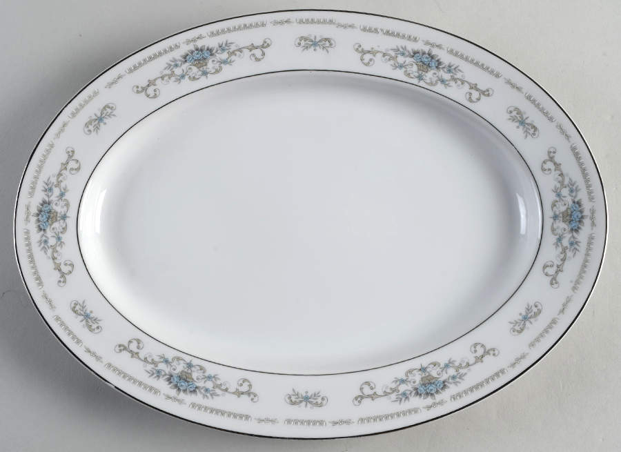 Diane 12" Oval Serving Platter by Sone-1