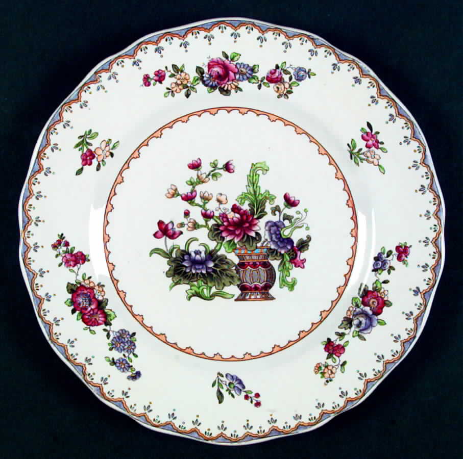 Peplow (Scalloped) Luncheon Plate by Spode-1