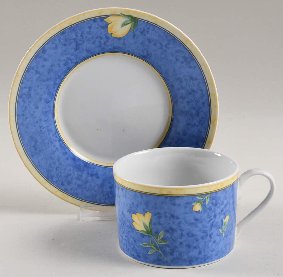 Chelsea Flat Cup & Saucer Set by Studio Nova-1