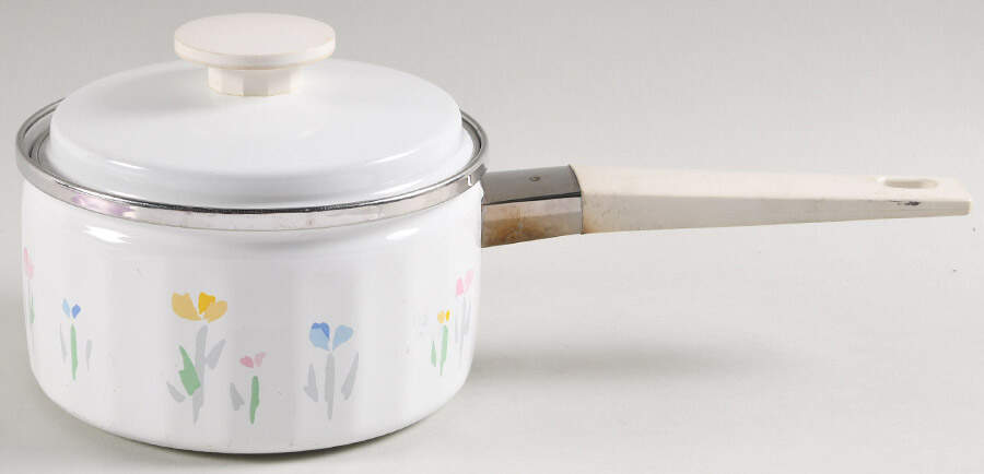 Fresh Mint (Made In Japan) 1.0 Quart Metal Covered Saucepan by Studio Nova-1