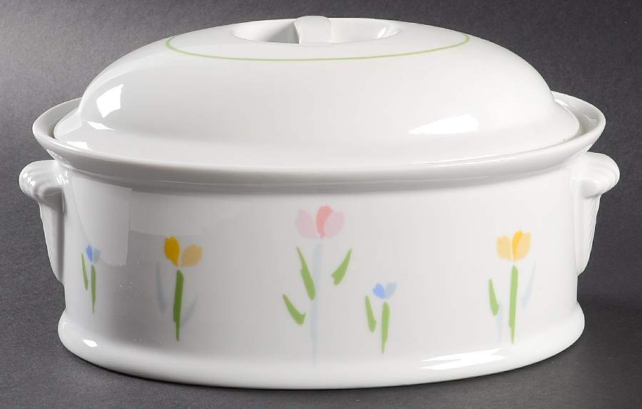 Fresh Mint (Made In Japan) 2 Quart Oval Covered Casserole by Studio Nova-1