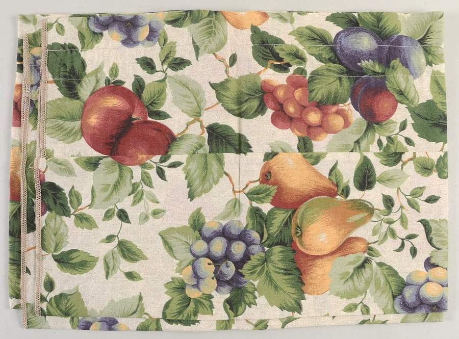 Sonoma (Tan Body, Rim Shape) 68" X 12" Curtain Valance by Sakura-1