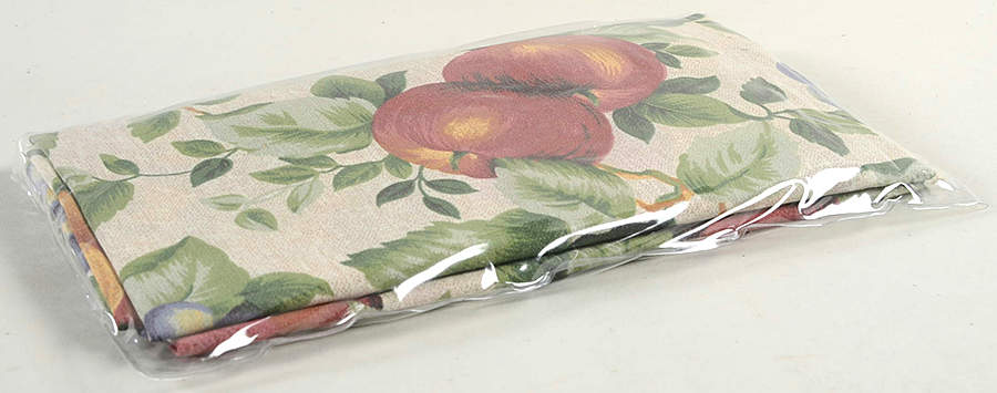 Sonoma (Tan Body, Rim Shape) (Pair) 60" x 24" Tier Curtain by Sakura-1