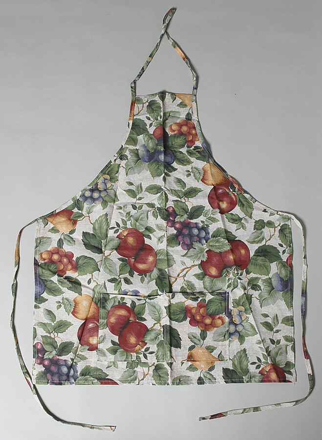 Sonoma (Tan Body, Rim Shape) Cloth Kitchen Apron by Sakura-1