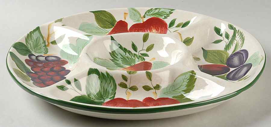 Sonoma (Tan Body, Rim Shape) 1 Piece Chip & Dip by Sakura-1