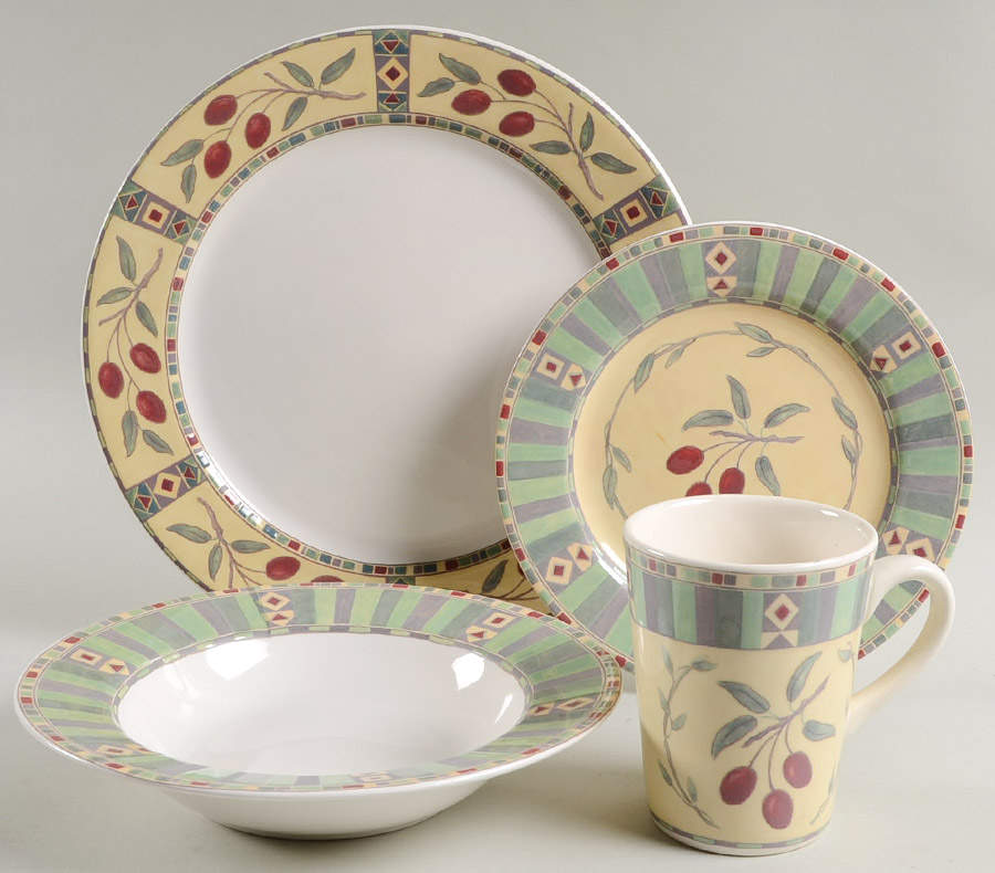 Mesa 4 Piece Place Setting by Sango-1