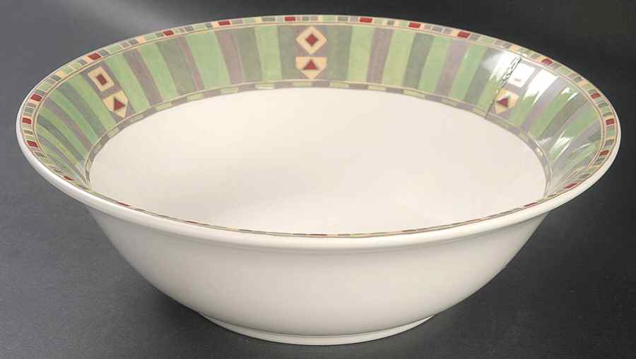 Mesa 9" Round Vegetable Bowl by Sango-1
