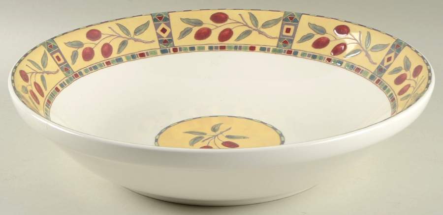 Mesa 12" Large Salad Serving Bowl by Sango-1