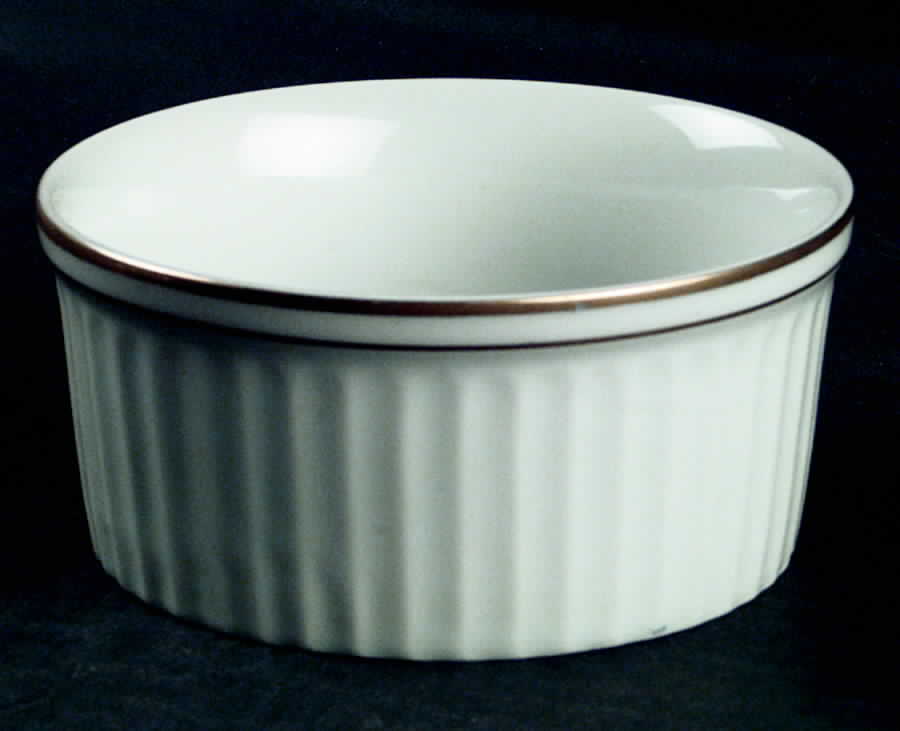 White & Gold Ramekin by Sadek-1