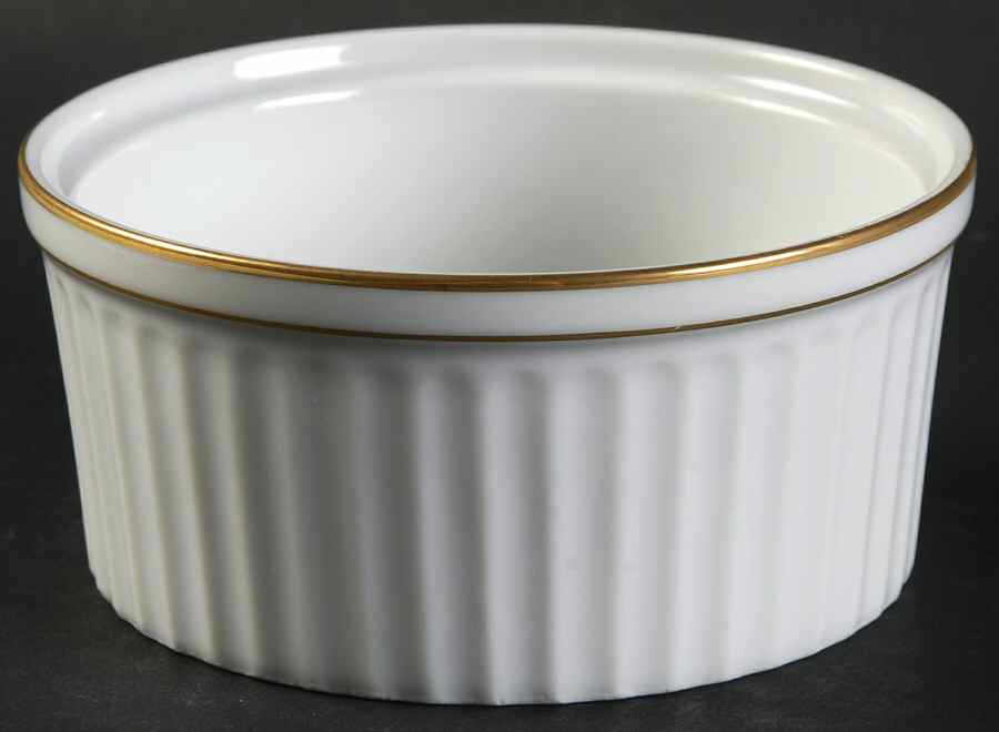 White & Gold Ramekin by Sadek-1