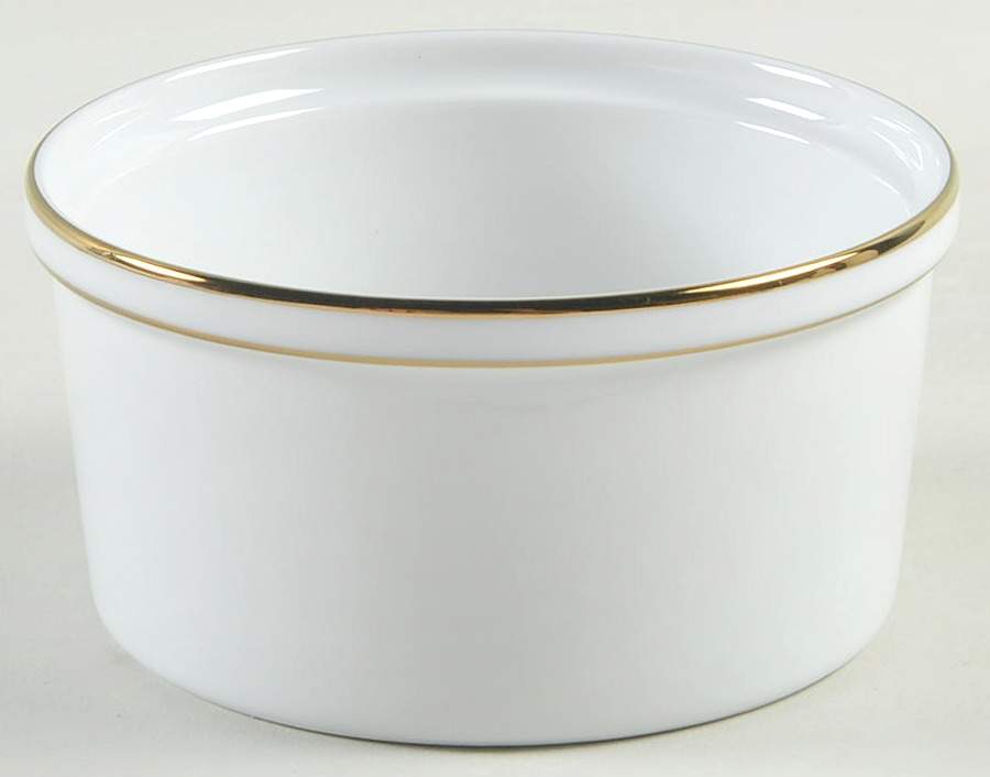 White & Gold Ramekin by Sadek-1