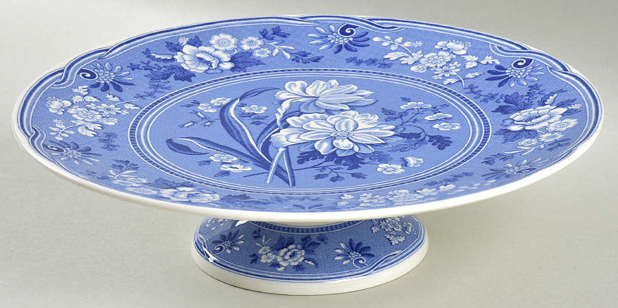 Georgian Collection 10" Diameter Pedestal Cake Stand by Spode-1