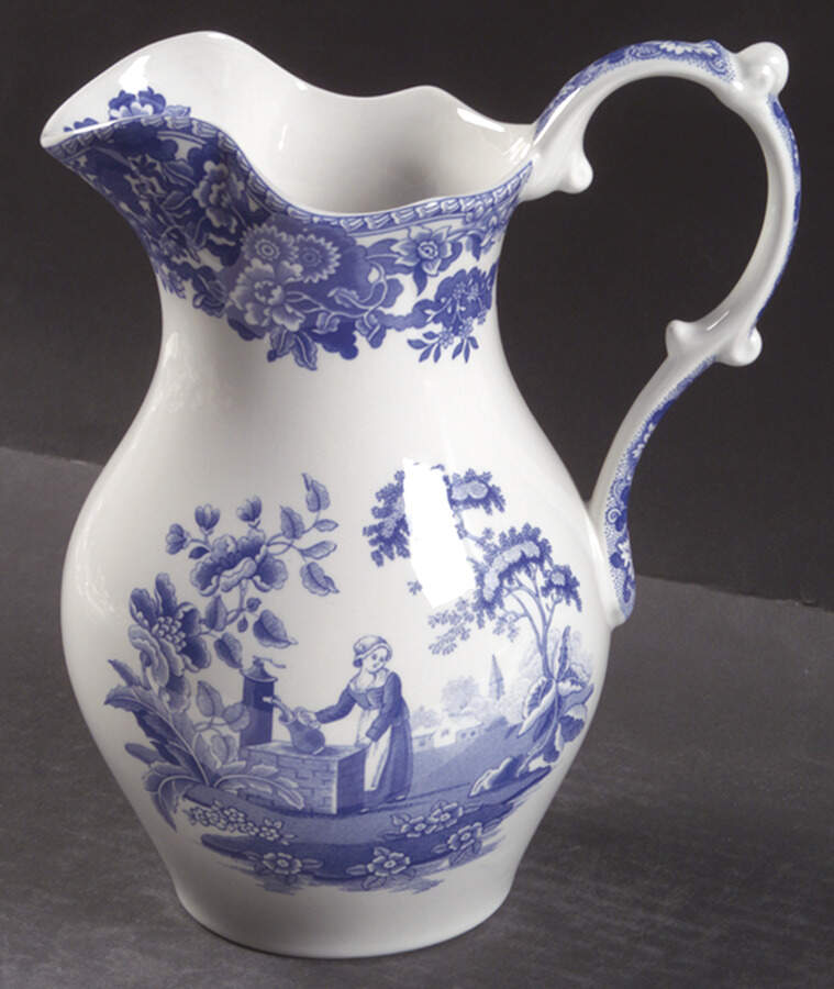 Georgian Collection 40 Oz Pitcher Oz (For Bowl Set) by Spode-1