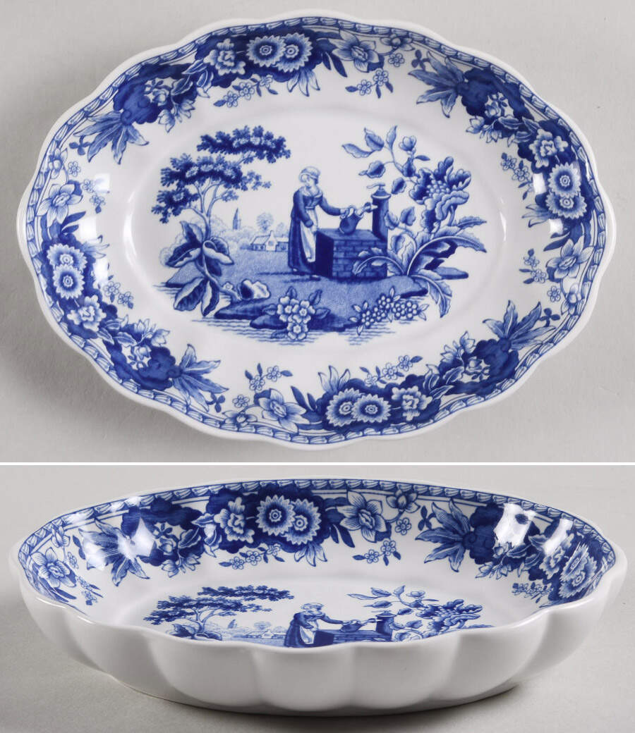 Georgian Collection 6" Oval Tray by Spode-1