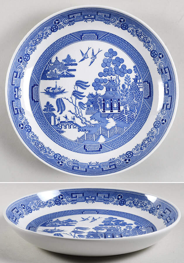 Georgian Collection 9" Individual Pasta Bowl by Spode-1