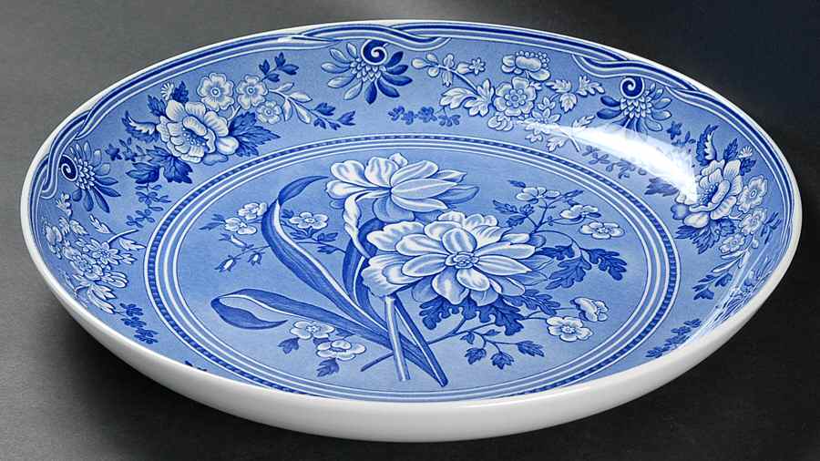 Georgian Collection 11" Pasta Serving Bowl by Spode-1