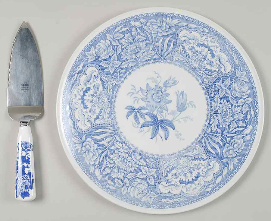 Georgian Collection Cake Plate & Server Set (Boxed) by Spode-1
