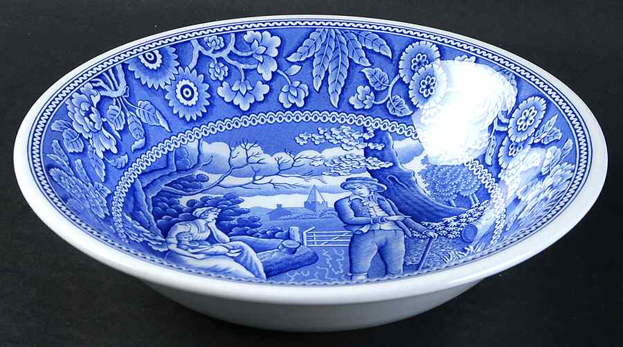 Georgian Collection Ascot Coupe Cereal Bowl by Spode-1