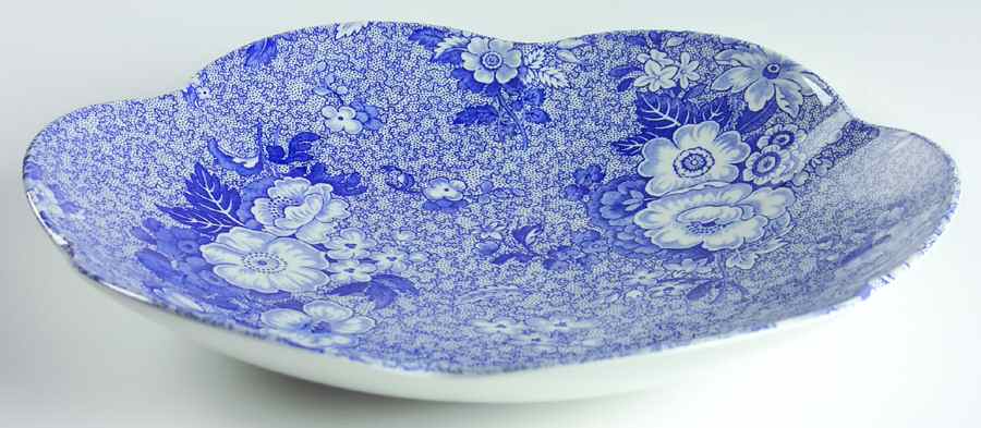 Primula 11" Scalloped Bowl by Spode-1