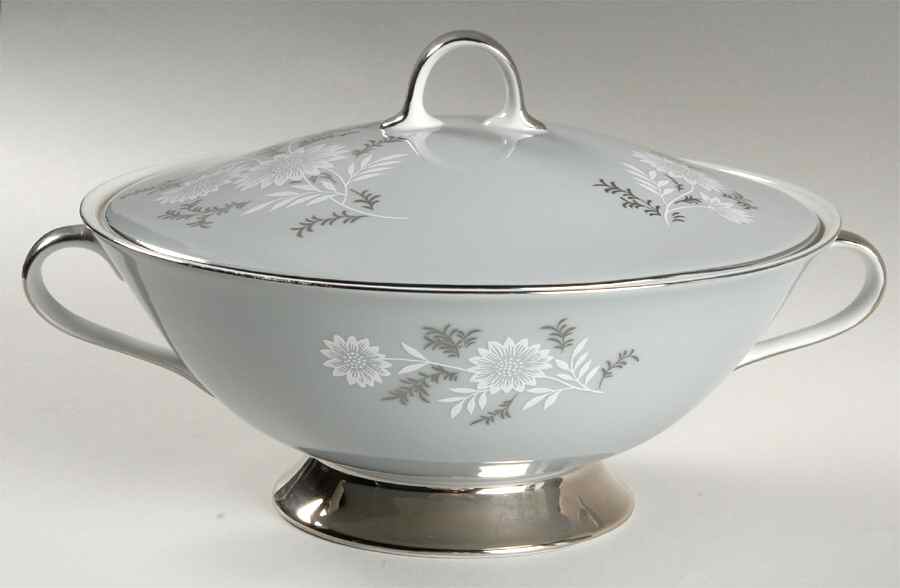 Starlite (Red Backstamp) Round Covered Vegetable by Seyei Toki Co-1