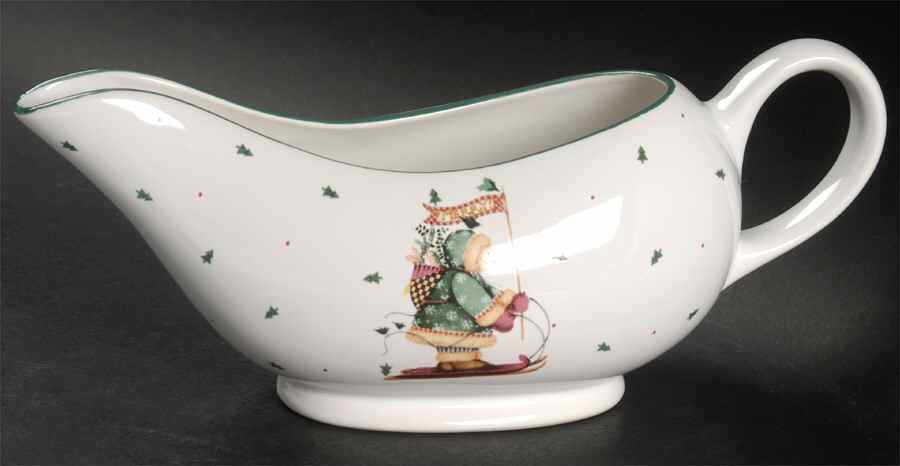 Sledding Characters Gravy Boat by Sakura-1