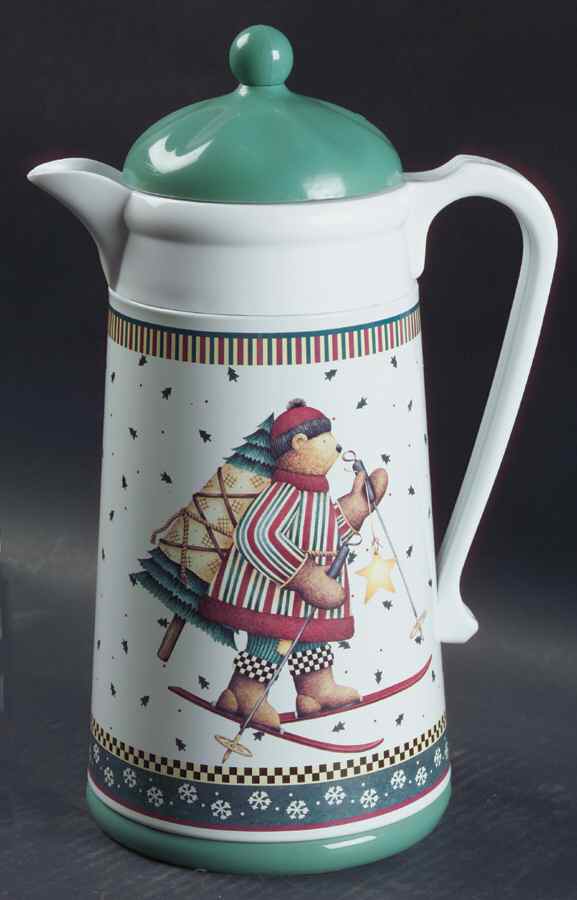 Sledding Characters Plastic Thermos/Carafe & Lid by Sakura-1