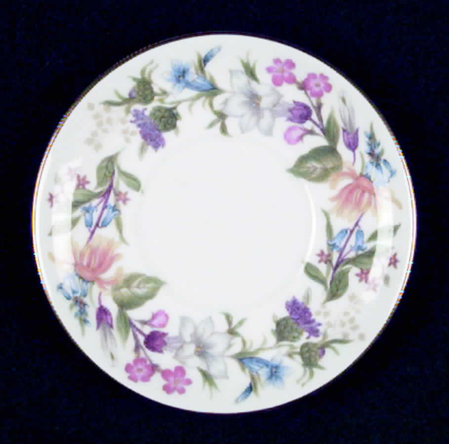 Spring Bouquet Saucer for Demitasse Cup by Shelley-1