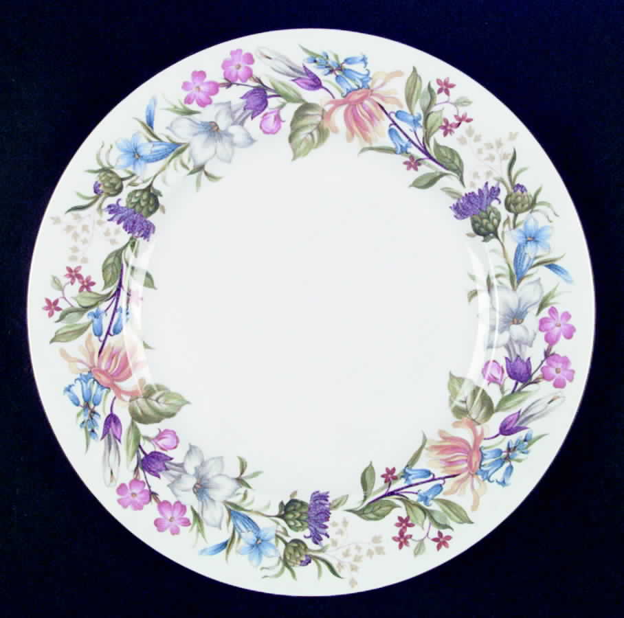 Spring Bouquet Dinner Plate by Shelley-1
