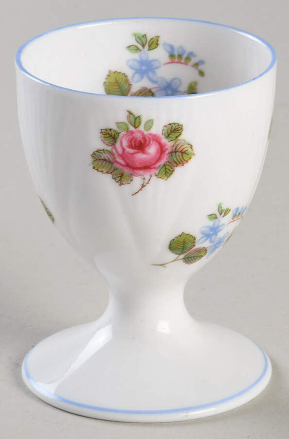 Rose, Pansy, Forget Me Not Single Egg Cup by Shelley-1