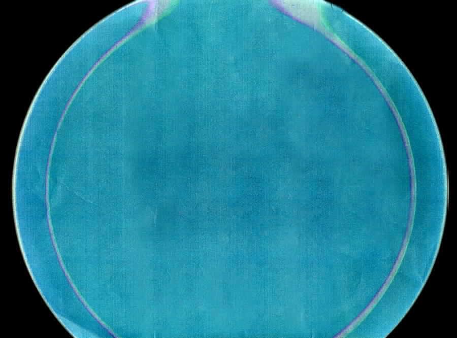 Forma Blue Dinner Plate by Schmid-1