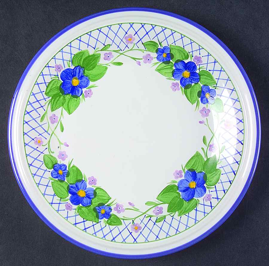 Spring Trellis Salad Plate by Studio Nova-1