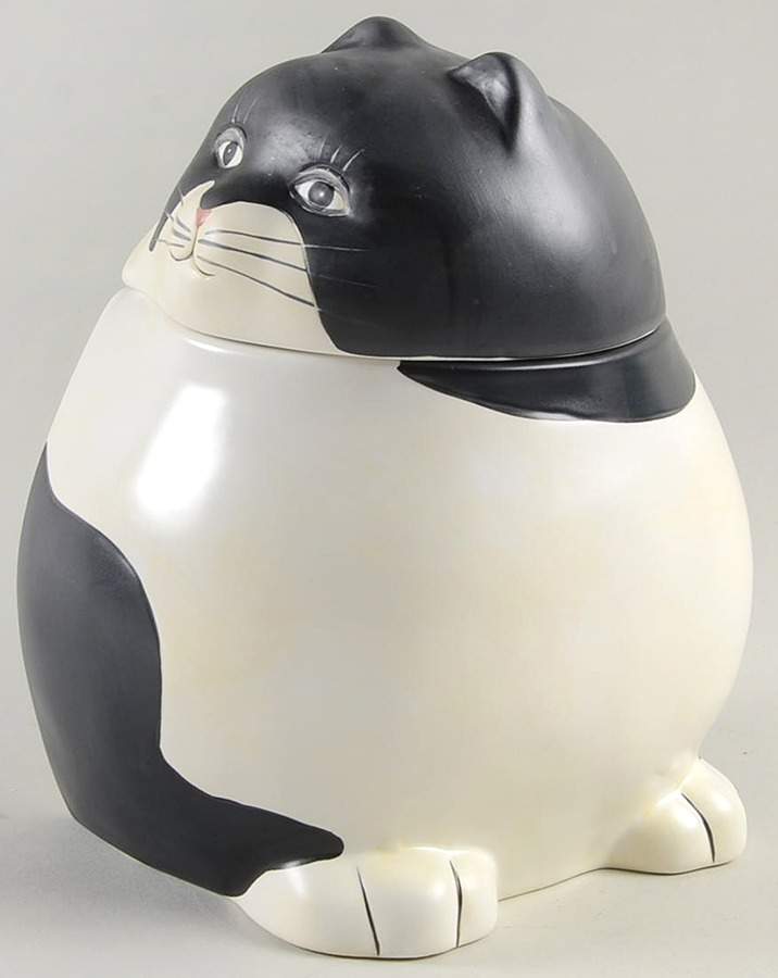 Cat Collection Figural Canister & Lid by Sakura-1
