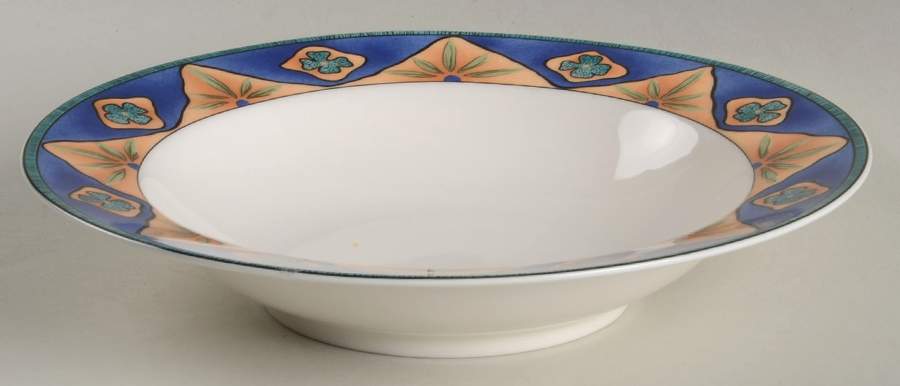 Starburst Large Rim Soup Bowl by Sakura-1