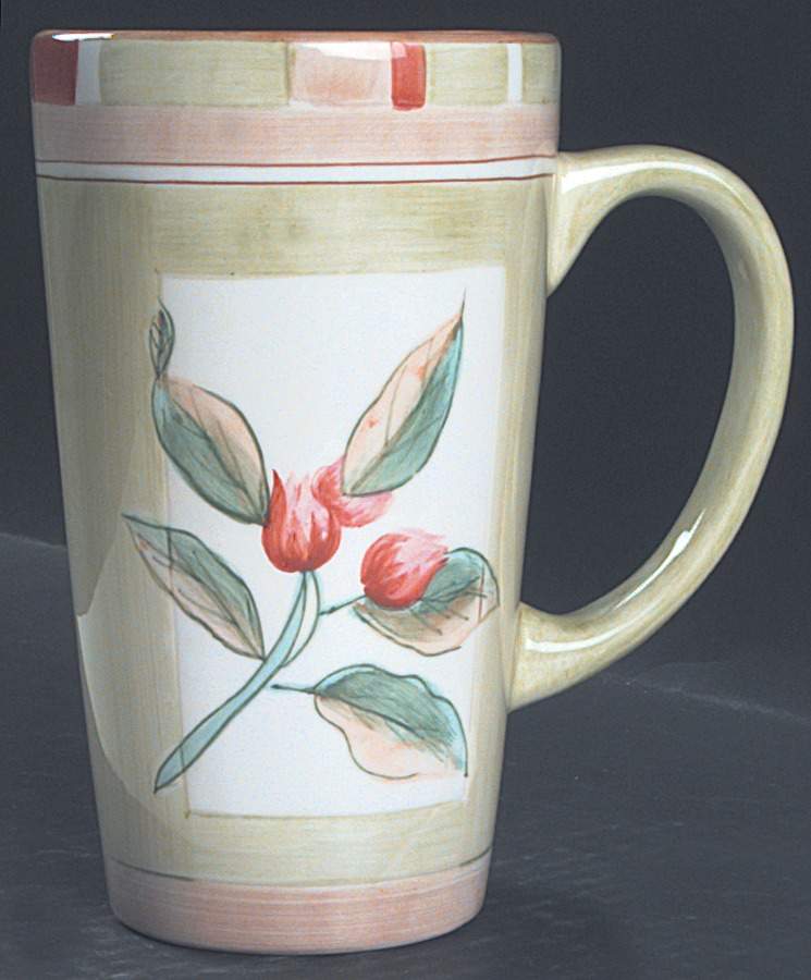 Garden Cafe Latte Mug by Sango-1