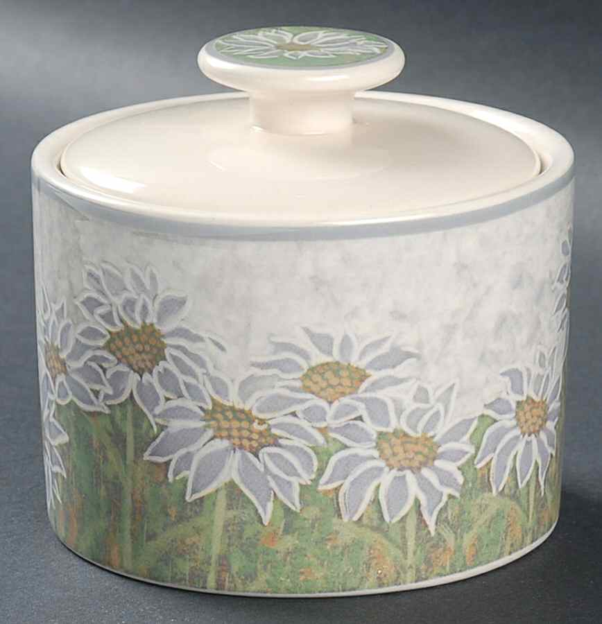 Daisy Hill Sugar Bowl & Lid by Sango-1