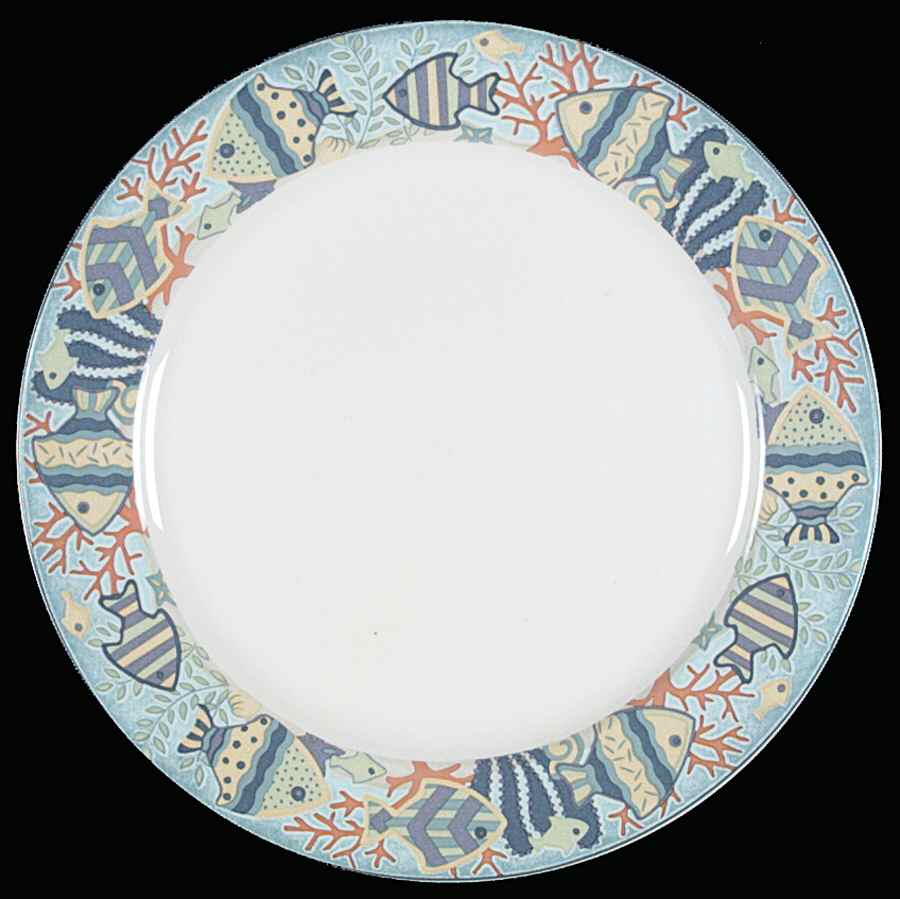 Calypso Dinner Plate by Sango-1