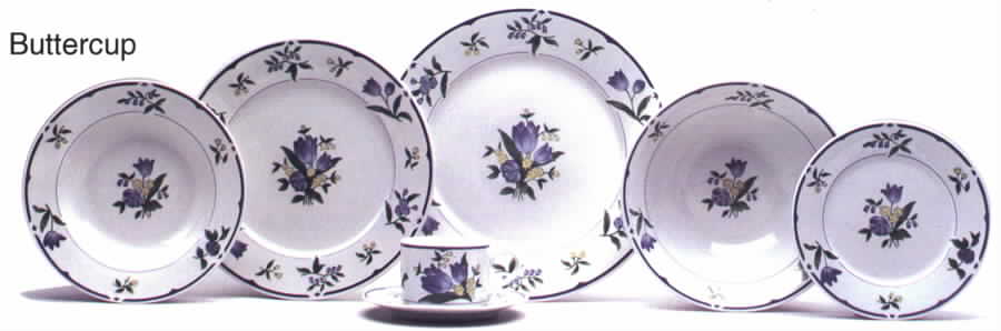 Buttercup Dinner Plate by Sango-1