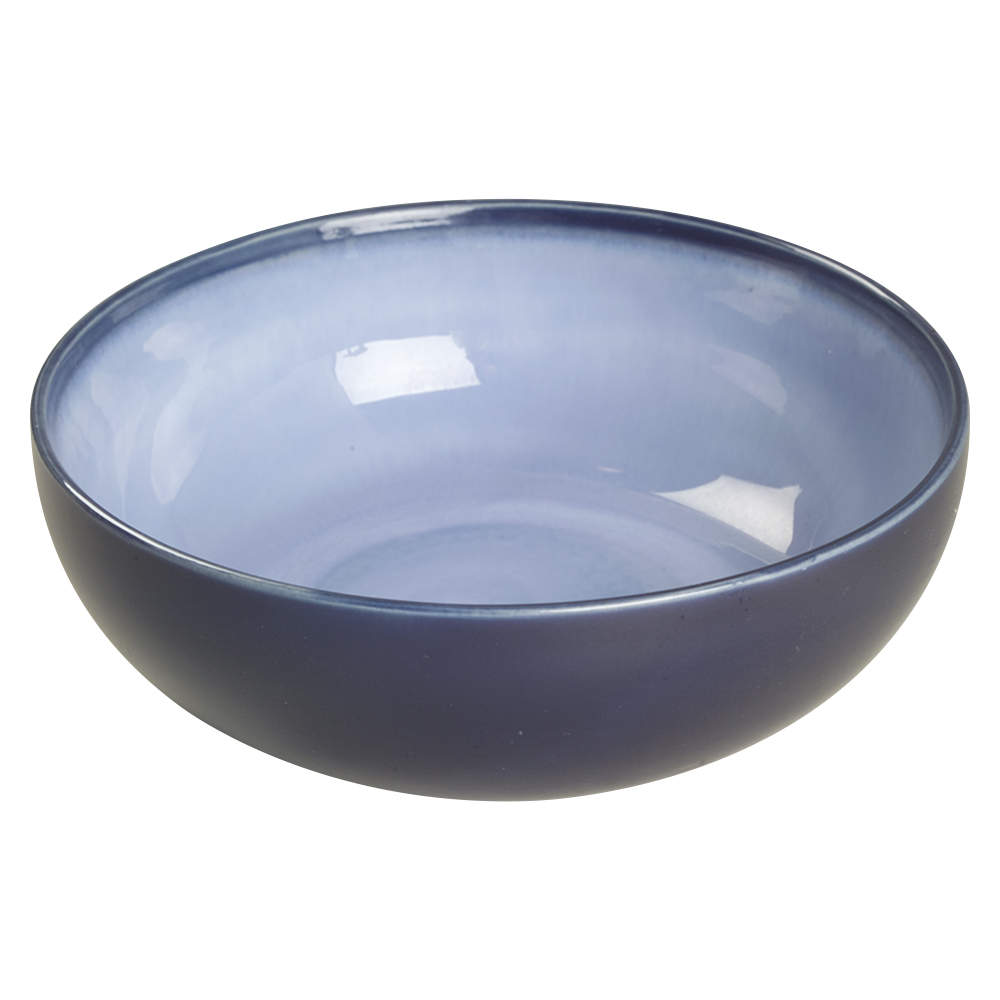 Nova Blue 9" Round Vegetable Bowl by Sango-1
