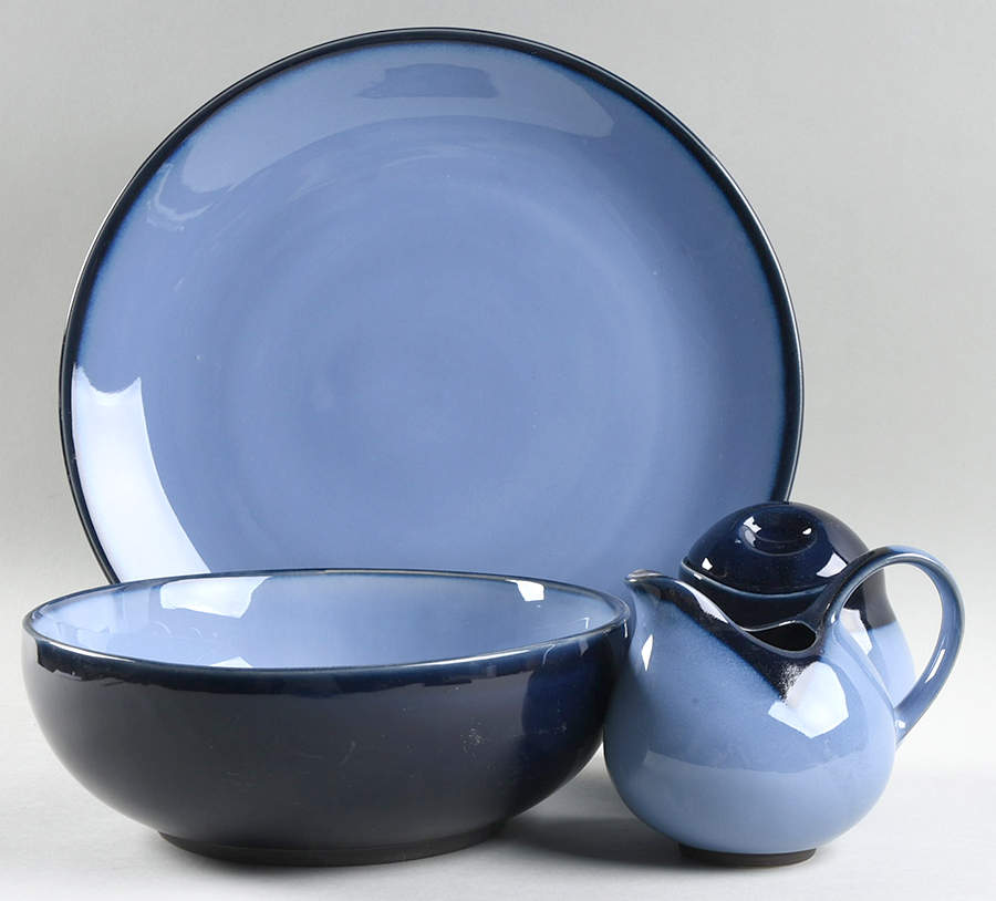 Nova Blue 5 Piece Hostess Set by Sango-1