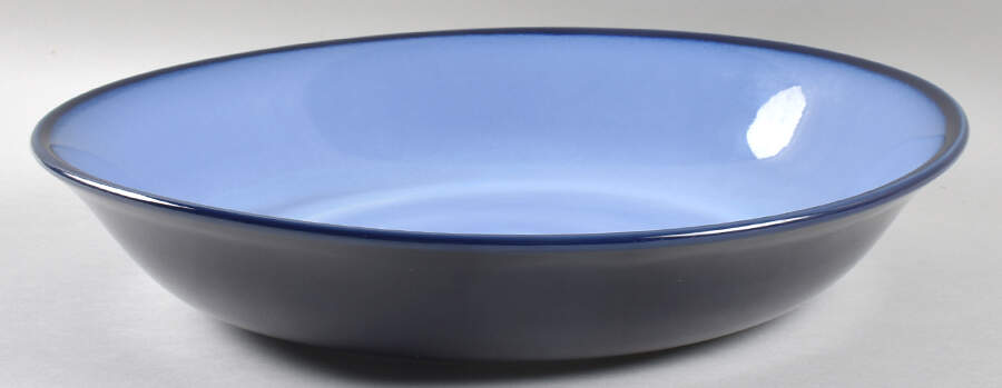 Nova Blue 13" Large Salad Serving Bowl by Sango-1