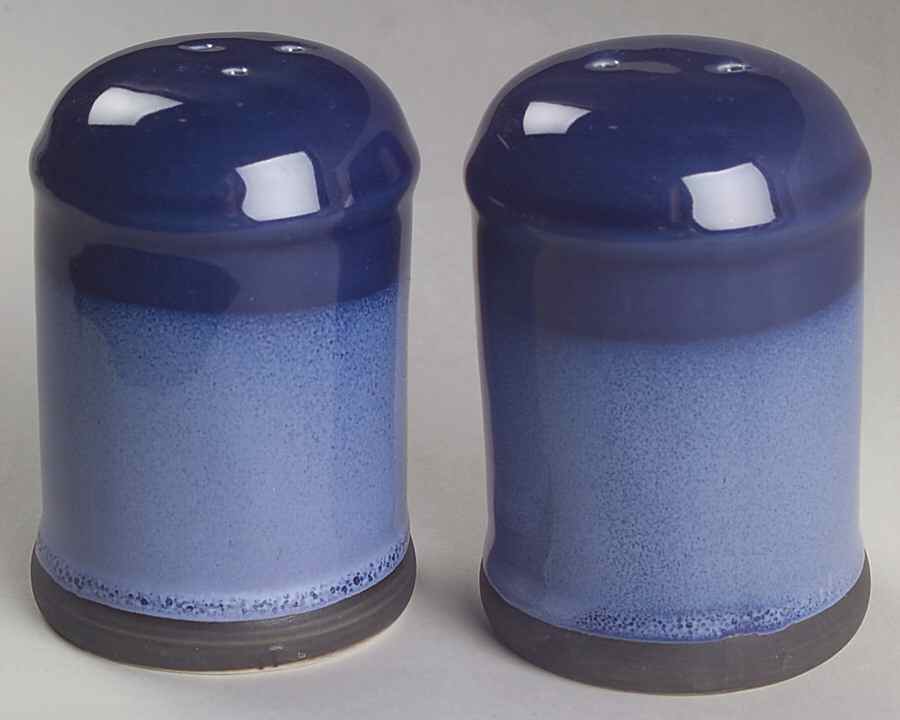 Nova Blue Salt & Pepper Set by Sango-1