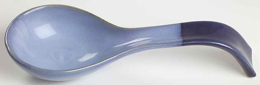 Nova Blue Spoon Rest/Holder (Holds 1 Spoon) by Sango-1