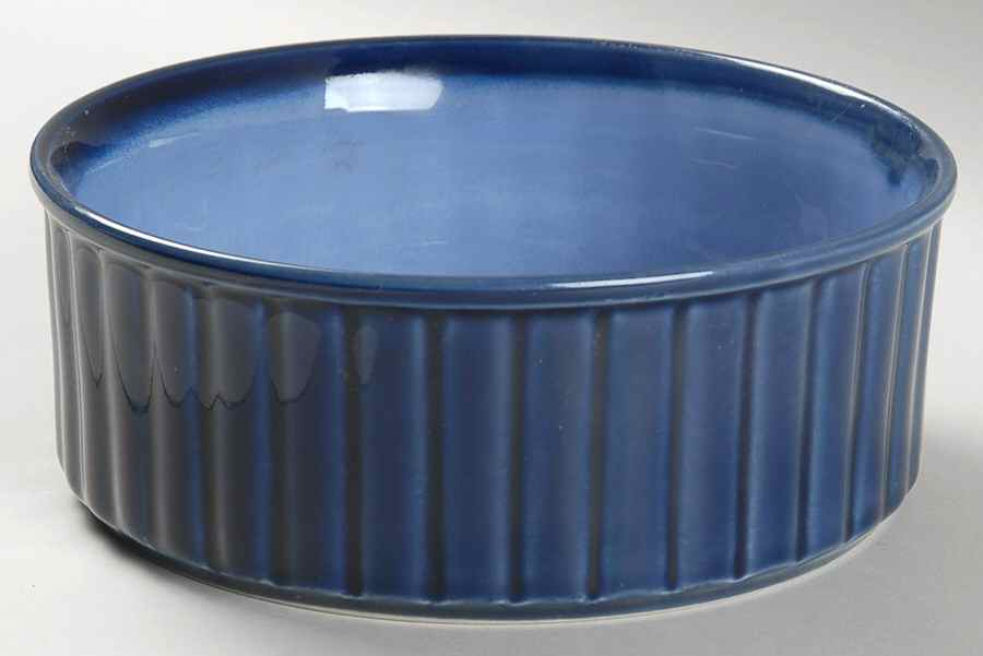 Nova Blue 6" Storage Ceramic Bowl by Sango-1
