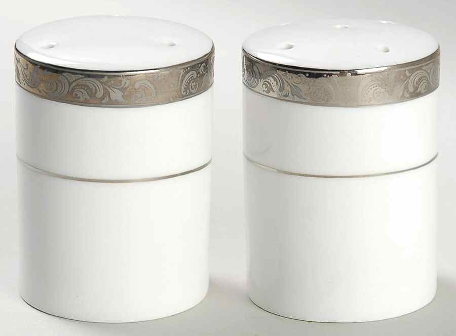 Empress Platinum Salt & Pepper Set by Sango-1