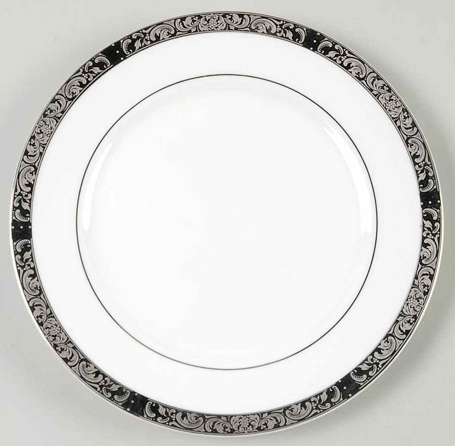 Empress Platinum Salad Plate by Sango-1