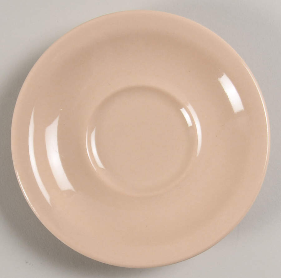 Incaware Undecroated (Also a Line) Saucer by Shenango-1