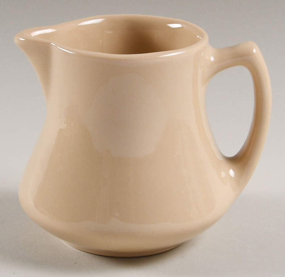 Incaware Undecroated (Also a Line) Creamer by Shenango-1