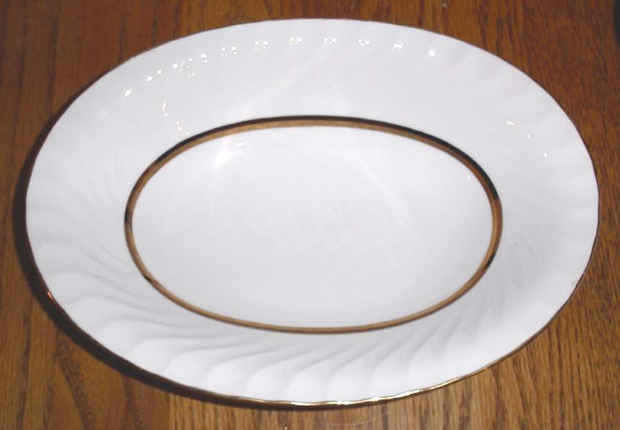 Artemis 10" Oval Vegetable Bowl by Sango-1
